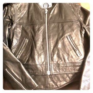 Leather jacket